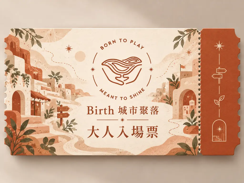 Birth城市聚落大人入場票.webp